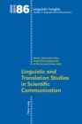 Linguistic and Translation Studies in Scientific Communication - Book