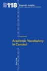 Academic Vocabulary in Context - Book