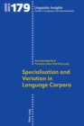 Specialisation and Variation in Language Corpora - Book