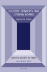 Cultural Contexts and Literary Forms : Essays on Genre - Book