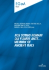 «Nos sumus Romani qui fuimus ante…» Memory of ancient Italy - Book