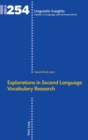 Explorations in Second Language Vocabulary Research - Book