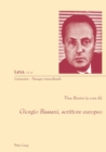 Giorgio Bassani, Scrittore Europeo - Book