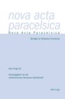 Nova Acta Paracelsica 28/2018 : Beitraege zur Paracelsus-Forschung - eBook