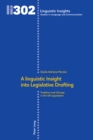 A linguistic Insight into Legislative Drafting : Tradition and Change in the UK Legislation - Book
