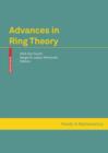 Advances in Ring Theory - eBook
