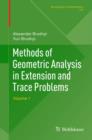 Methods of Geometric Analysis in Extension and Trace Problems : Volume 1 - eBook