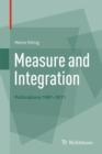 Measure and Integration : Publications 1997-2011 - eBook