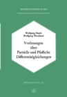 Vorlesungen uber Partielle und Pfaffsche Differentialgleichungen - eBook
