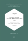 Handbuch der Laplace-Transformation : Band II. Anwendungen der Laplace-Transformation - eBook