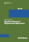 Spectral Theory of Hyponormal Operators - eBook