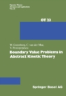 Boundary Value Problems in Abstract Kinetic Theory - eBook