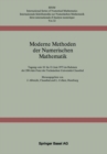 Moderne Methoden der Numerischen Mathematik : Tagung vom 10. bis 13. Juni 1975 im Rahmen der 200-Jahr-Feier der Technischen Universitat Clausthal - eBook
