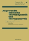 Angewandte chemische Thermodynamik und Thermoanalytik : Vortrage des Rapperswiler TA-Symposiums 18. bis 20. April 1979 - eBook