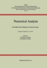 Numerical Analysis : Proceedings of the Colloquium on Numerical Analysis Lausanne, October 11-13, 1976 - eBook