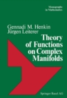 Theory of Functions on Complex Manifolds - eBook
