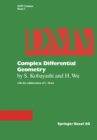 Complex Differential Geometry : Topics in Complex Differential Geometry Function Theory on Noncompact Kahler Manifolds - eBook