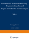 Progress in Drug Research / Fortschritte der Arzneimittelforschung / Progres des recherches pharmaceutiques - eBook