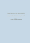 Linear Operators and Approximation / Lineare Operatoren und Approximation : Proceedings of the Conference held at the Oberwolfach Mathematical Research Institute, Black Forest, August 14-22, 1971 / Ab - eBook