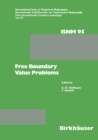 Free Boundary Value Problems : Proceedings of a Conference held at the Mathematisches Forschungsinstitut, Oberwolfach, July 9-15, 1989 - eBook