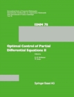 Optimal Control of Partial Differential Equations II: Theory and Applications : Conference held at the Mathematisches Forschungsinstitut, Oberwolfach, May 18-24, 1986 - Book