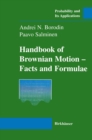 Handbook of Brownian Motion - eBook