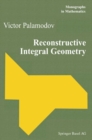 Reconstructive Integral Geometry - eBook