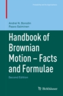 Handbook of Brownian Motion - Facts and Formulae - eBook