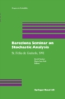 Barcelona Seminar on Stochastic Analysis : St. Feliu de Guixols, 1991 - eBook