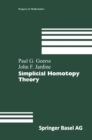 Simplicial Homotopy Theory - eBook
