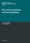 M.G. Krein's Lectures on Entire Operators - eBook