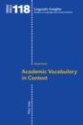 Academic Vocabulary in Context - eBook