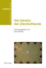 Die Literatur der Literaturtheorie - eBook