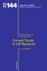 Current Trends in LSP Research : Aims and Methods - eBook