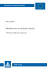 Metadiscourse in Academic Speech : A Relevance-Theoretic Approach - eBook
