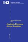 Academic Discourse Across Disciplines - eBook