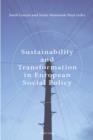 Sustainability and Transformation in European Social Policy - eBook