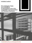 Trotzdem modern : Die wichtigsten Texte zur Architektur in Deutschland 1919-1933 - eBook
