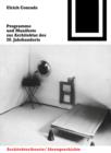 Programme und Manifeste zur Architektur des 20. Jahrhunderts - eBook