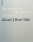 Architektur von Dietrich | Untertrifaller / Architecture by Dietrich | Untertrifaller / Architecture de Dietrich | Untertrifaller - eBook