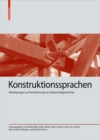 Konstruktionssprachen : UEberlegungen zur Periodisierung von Bautechnikgeschichte - Book
