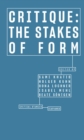 Critique : The Stakes of Form - eBook