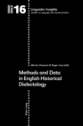 Methods and Data in English Historical Dialectology - Book