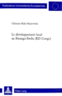 Le Developpement Local Au Kwango-Kwilu (Rd Congo) - Book