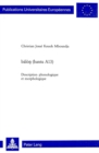 balo? (bantu A13) : Description phonologique et morphologique - Book