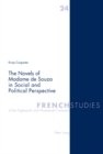 The Novels of Madame de Souza in Social and Political Perspective - Book