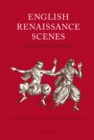 English Renaissance Scenes : From Canon to Margins - Book
