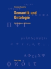 Semantik Und Ontologie : Drei Studien Zu Aristoteles - Book