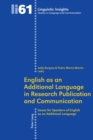 English as an Additional Language in Research Publication and Communication - Book