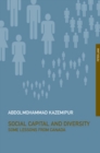 Social Capital and Diversity : Some Lessons from Canada - Book